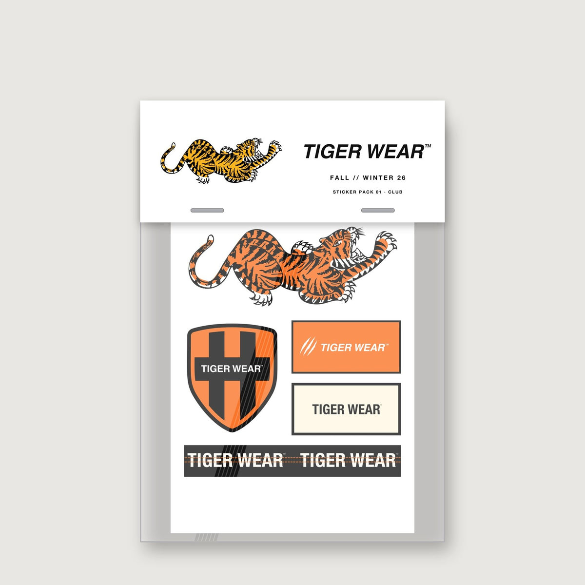 Tigerwear Sticker Pack 01 // Club