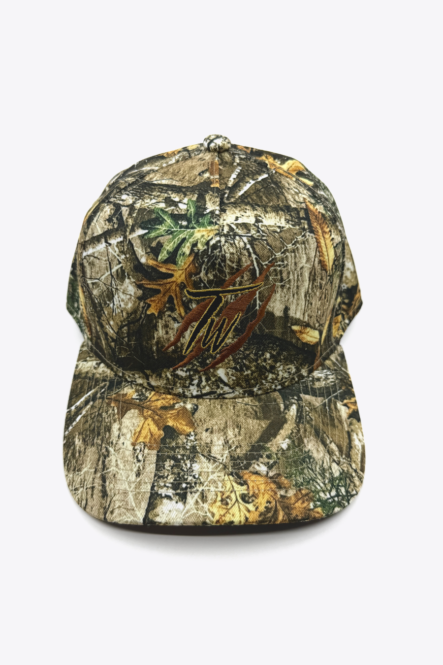 Tiger Wear Saddle Ridge Camo Snapback front product view