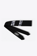 FRACTURED // MIDNIGHT STUDY [1 of 1] headband, front view, by Tiger Wear