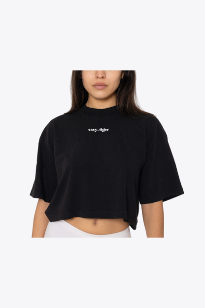 Easy Tiger // Oversized Crop Tee