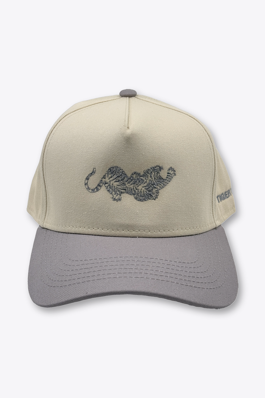 Tiger Snapback // Cream