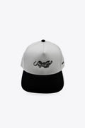 Tiger Snapback // White
