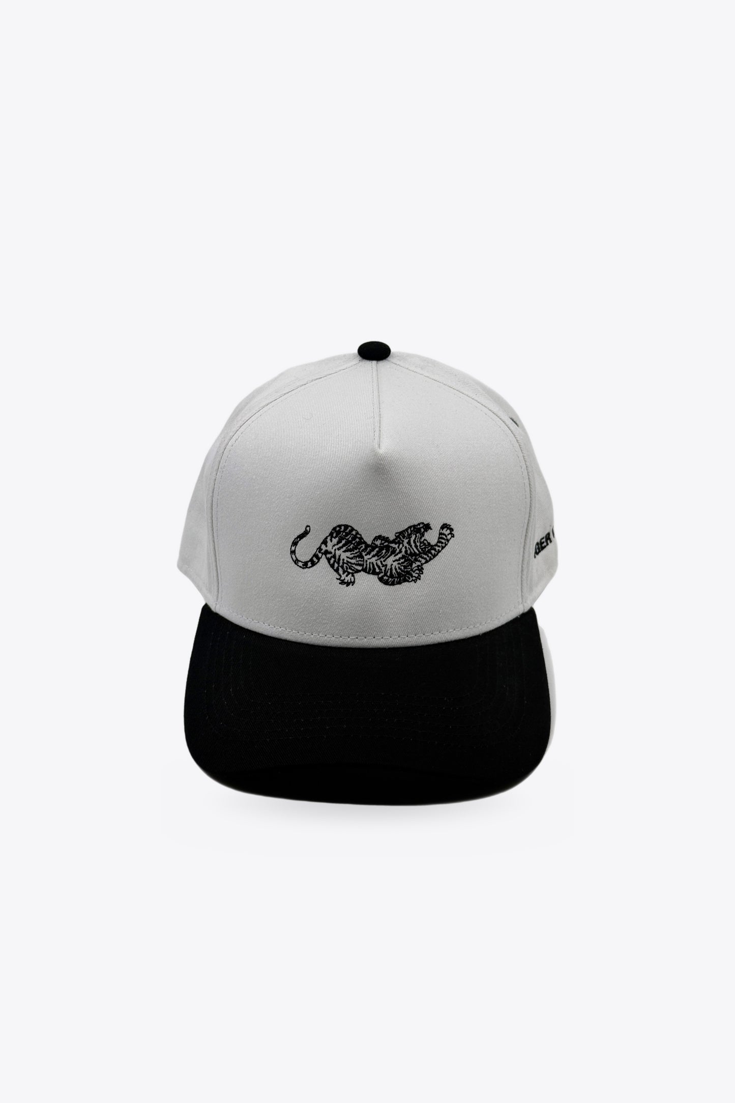 Tiger Snapback // White