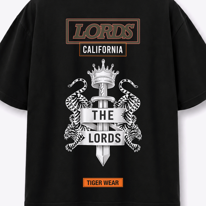 Lords x Tigerwear California Tee, back print detail