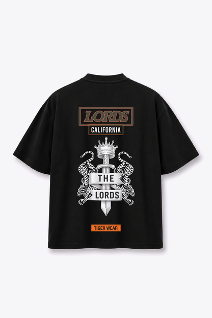 Lords x Tigerwear California Tee, back view