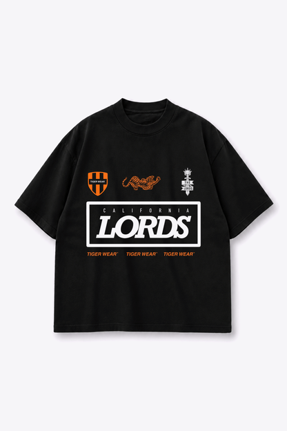 Lords x Tigerwear California Tee, front view