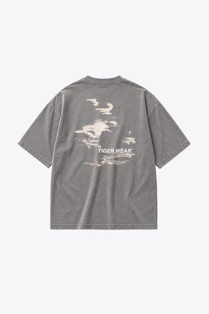 Tiger Wear Overcast Oversized Tee - back view