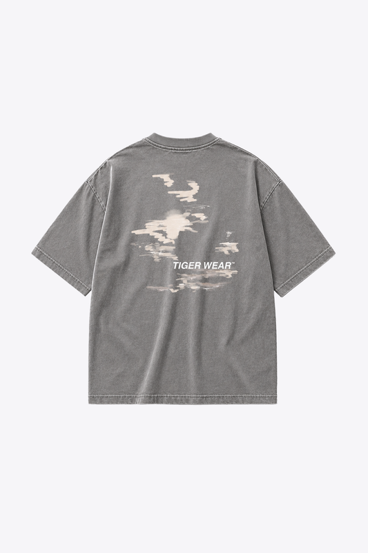 Tiger Wear Overcast Oversized Tee - back view