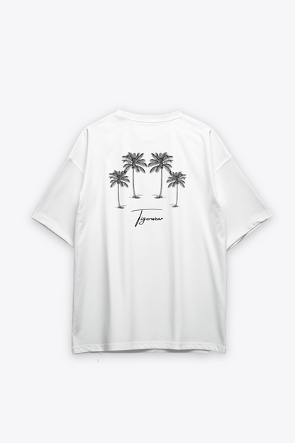 Palms Embroidered Tee