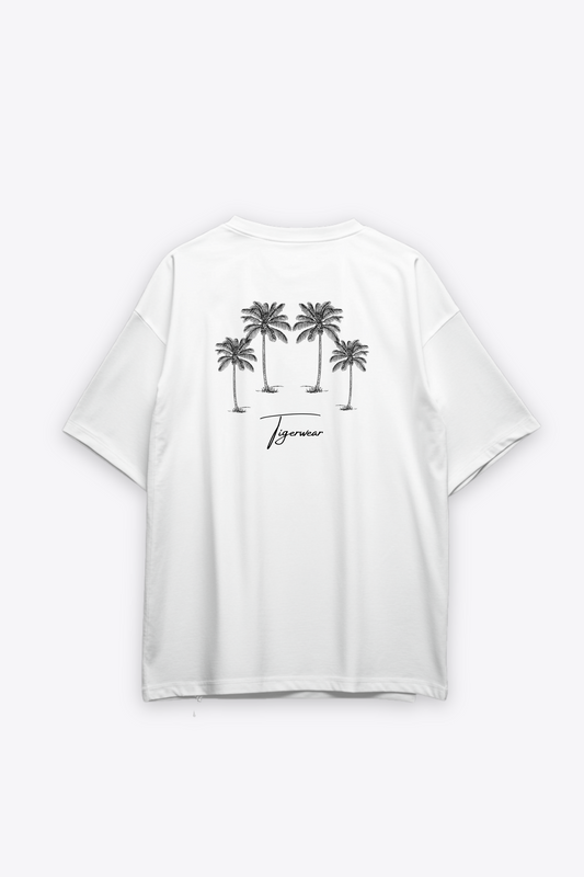 Palms Embroidered Tee